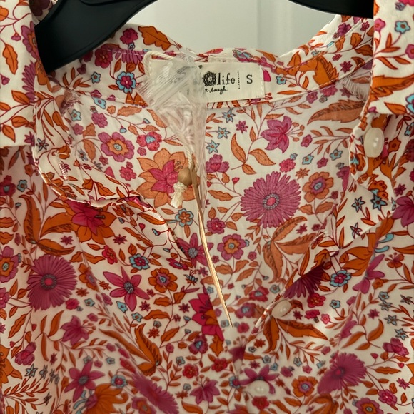 Floral Pink Dress natural natural life brand - Picture 2 of 2